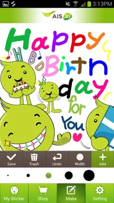 AIS mySticker Shop android App screenshot 3